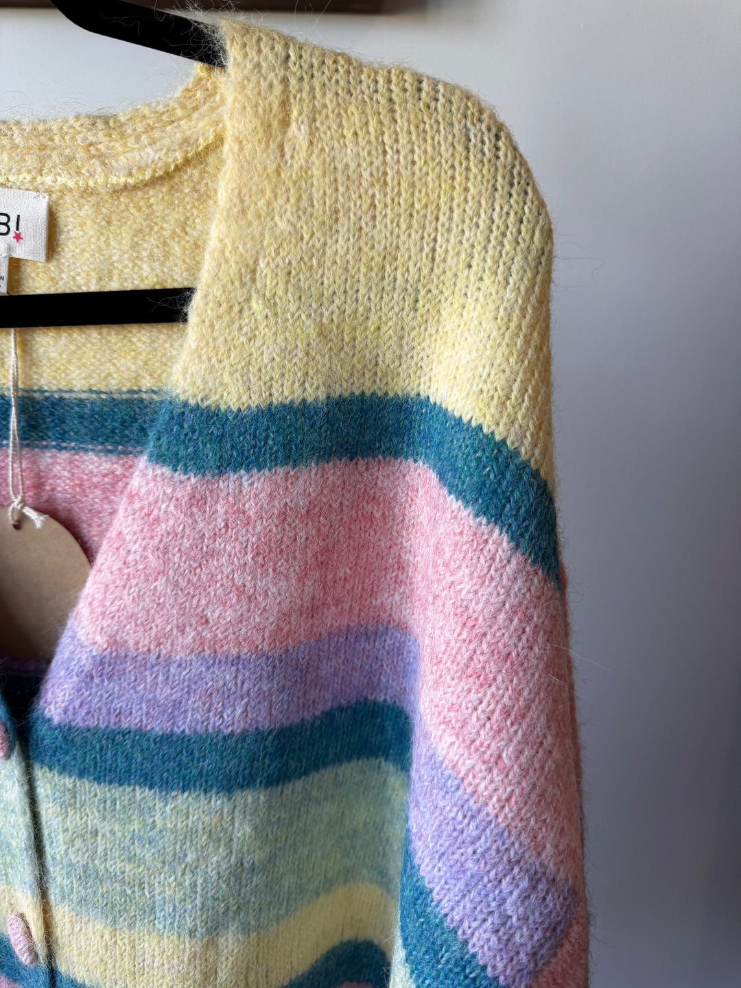 Sweet Claire striped cardigan