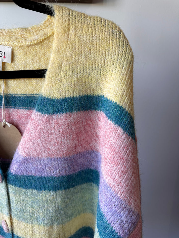 Sweet Claire striped cardigan