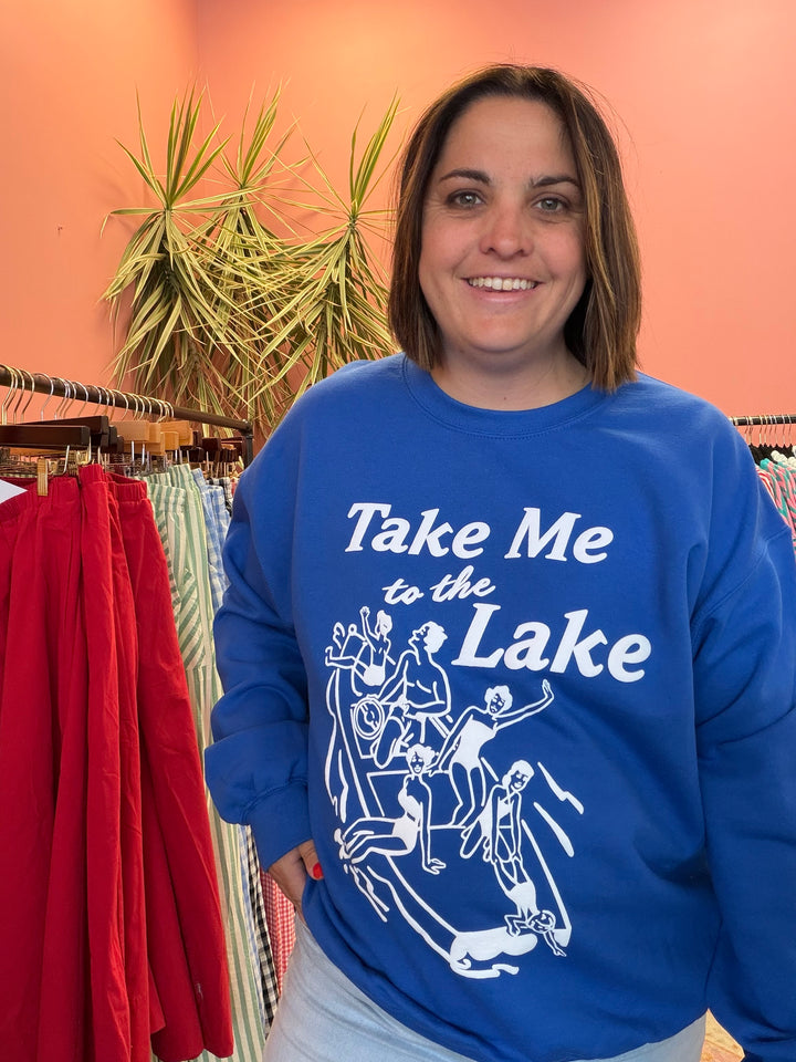 Take me to the lake crew|Jo Johnson Overby crew