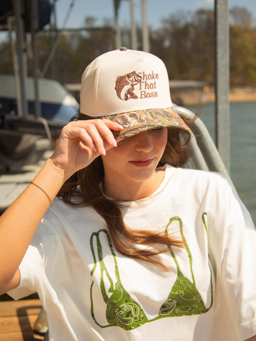 SHAKE THAT BASS TRUCKER - CAMO