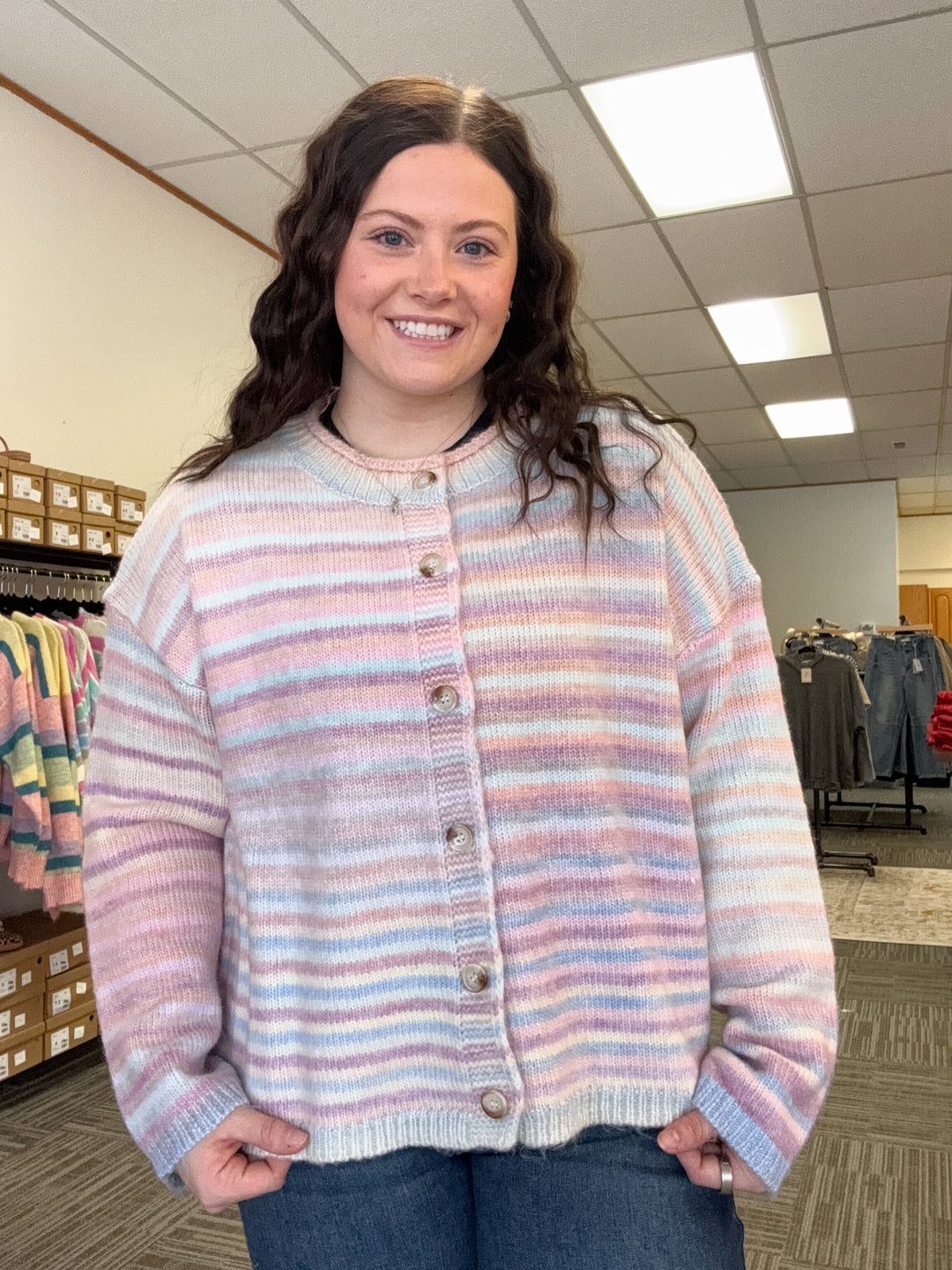 Bubblegum days cardigan