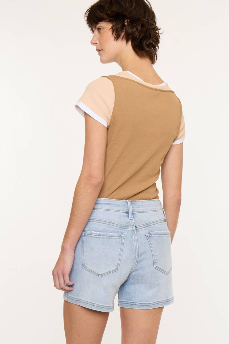 Cosmic mid rise denim short