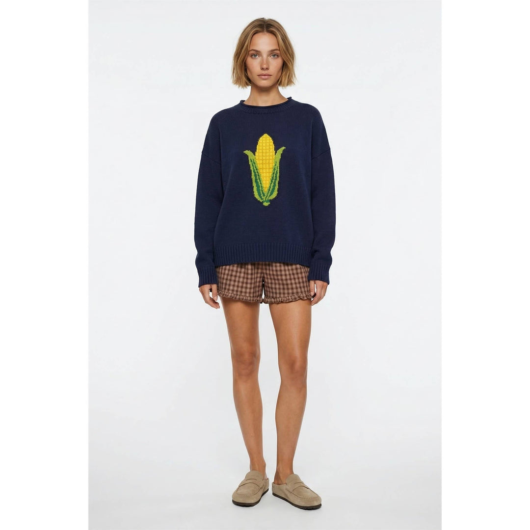 Corn pullover sweater