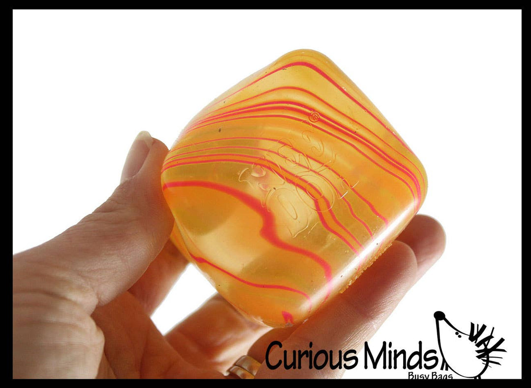 1 Swirl NeeDoh Nice Cube Ice Sugar Ball - Thick Glue/Gel