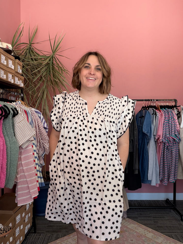 Channing Polka dot dress