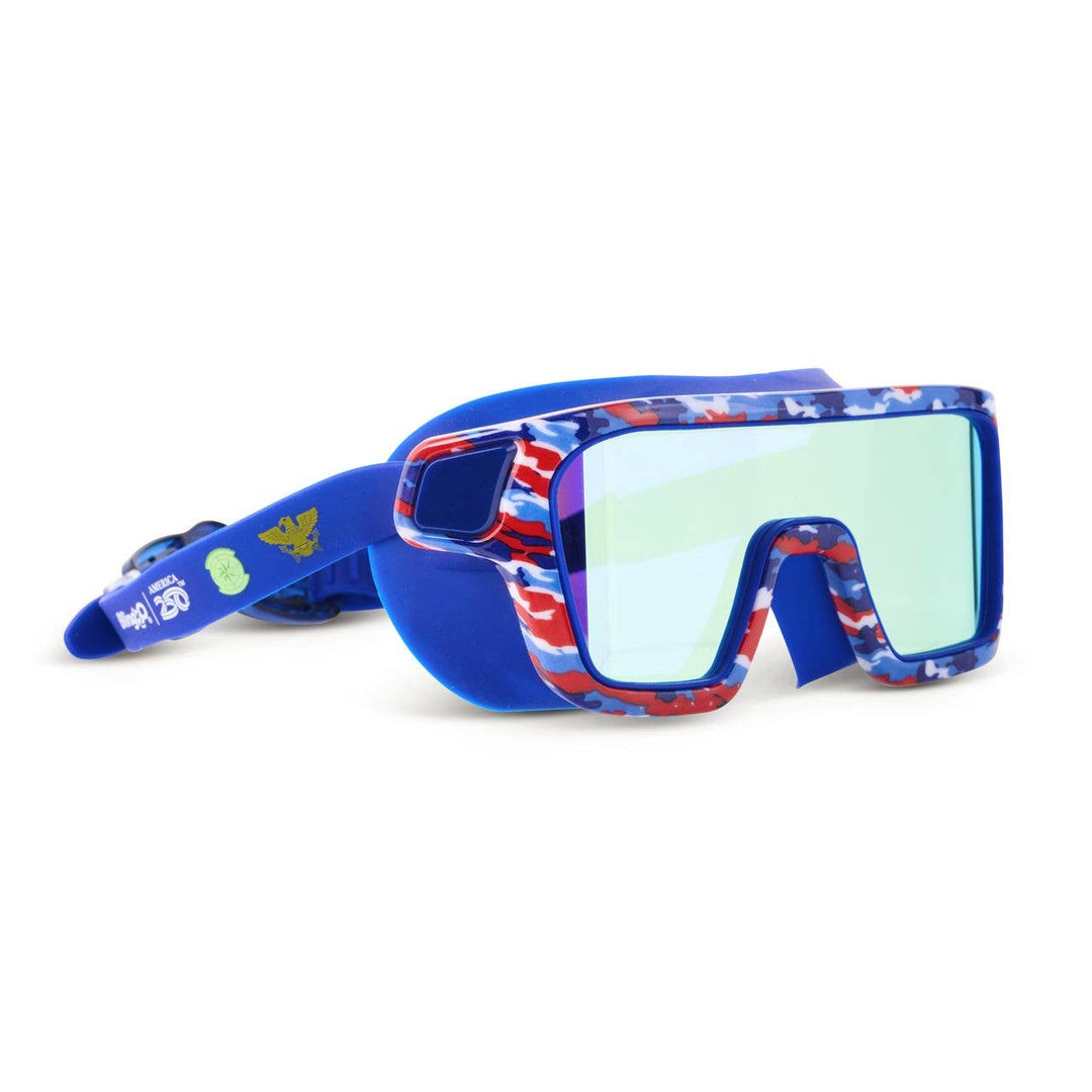COMMANDER IN CAMO, AMERICA 250, KIDS SWIM GOGGLES