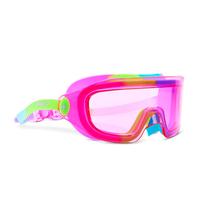 Hologlow Swim Goggles – Pixel Pink, fits ages 8 years to adult