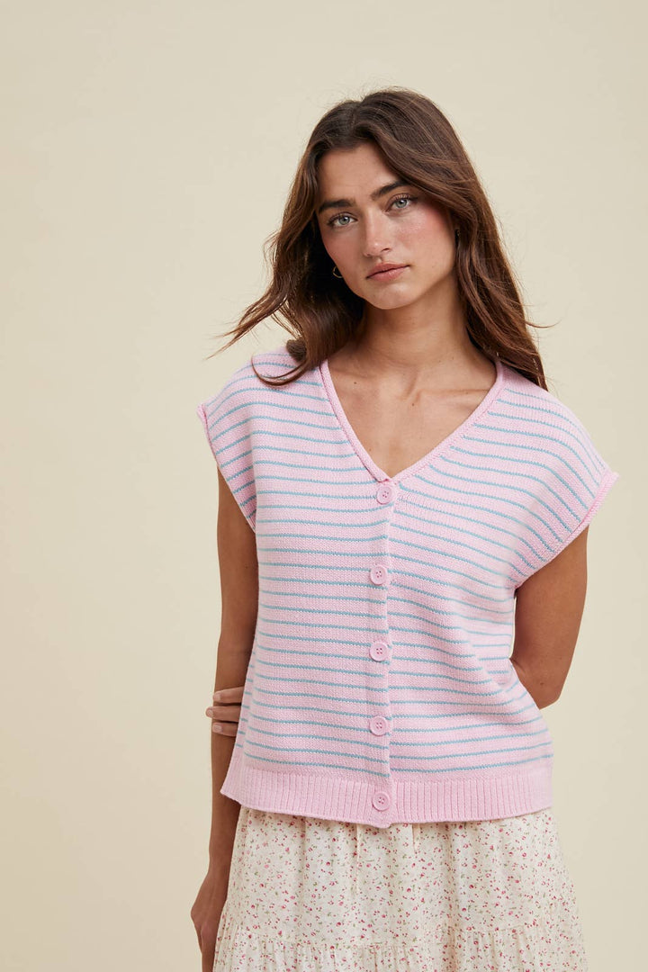 LUCY STRIPED SWEATER