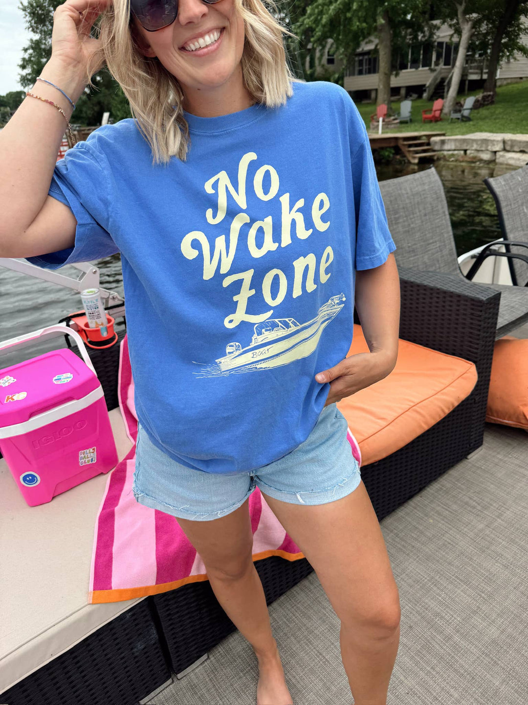 No Wake Zone Tee