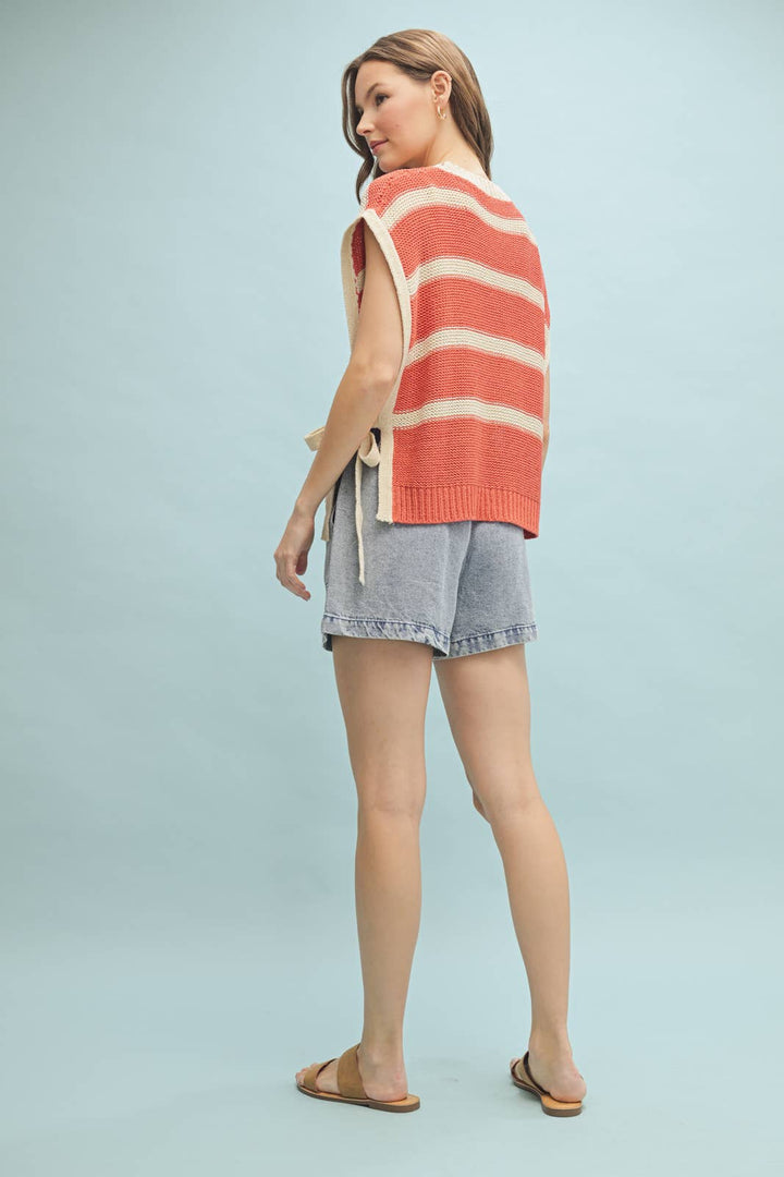 Papaya Sweater Vest