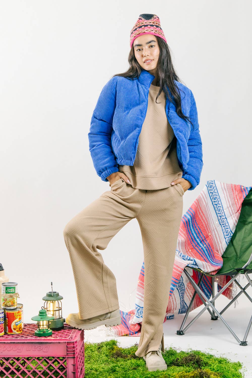 CORDUROY PUFFER JACKET