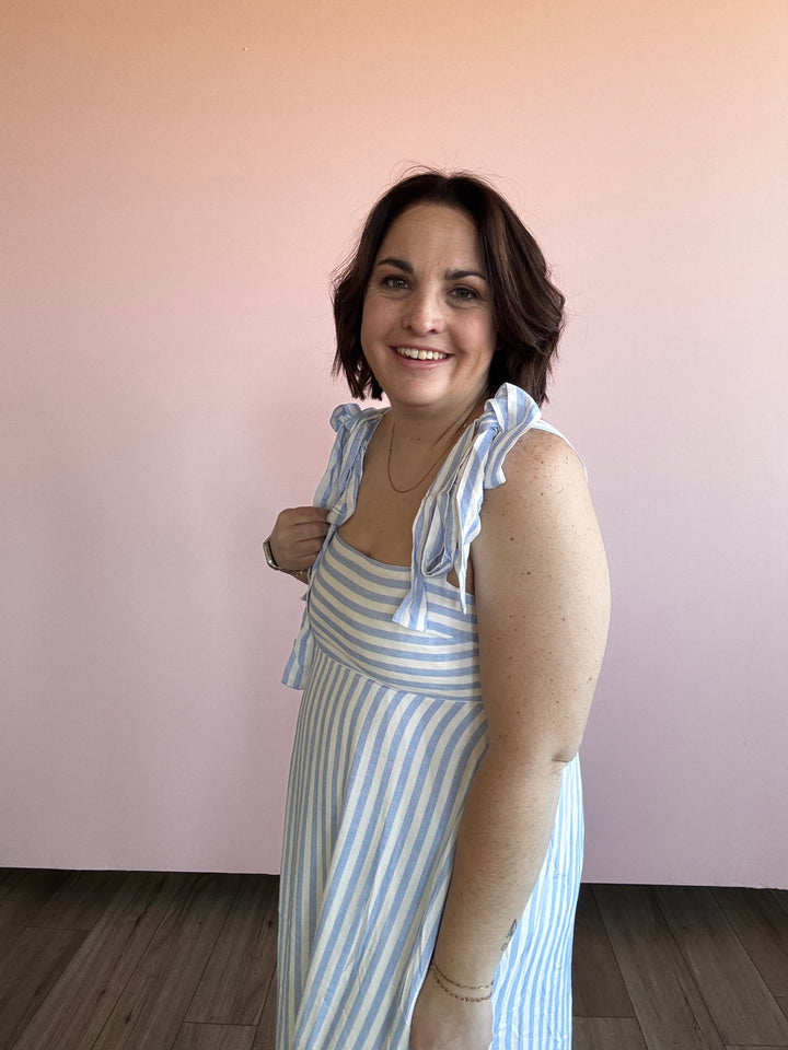 Sail away striped dress