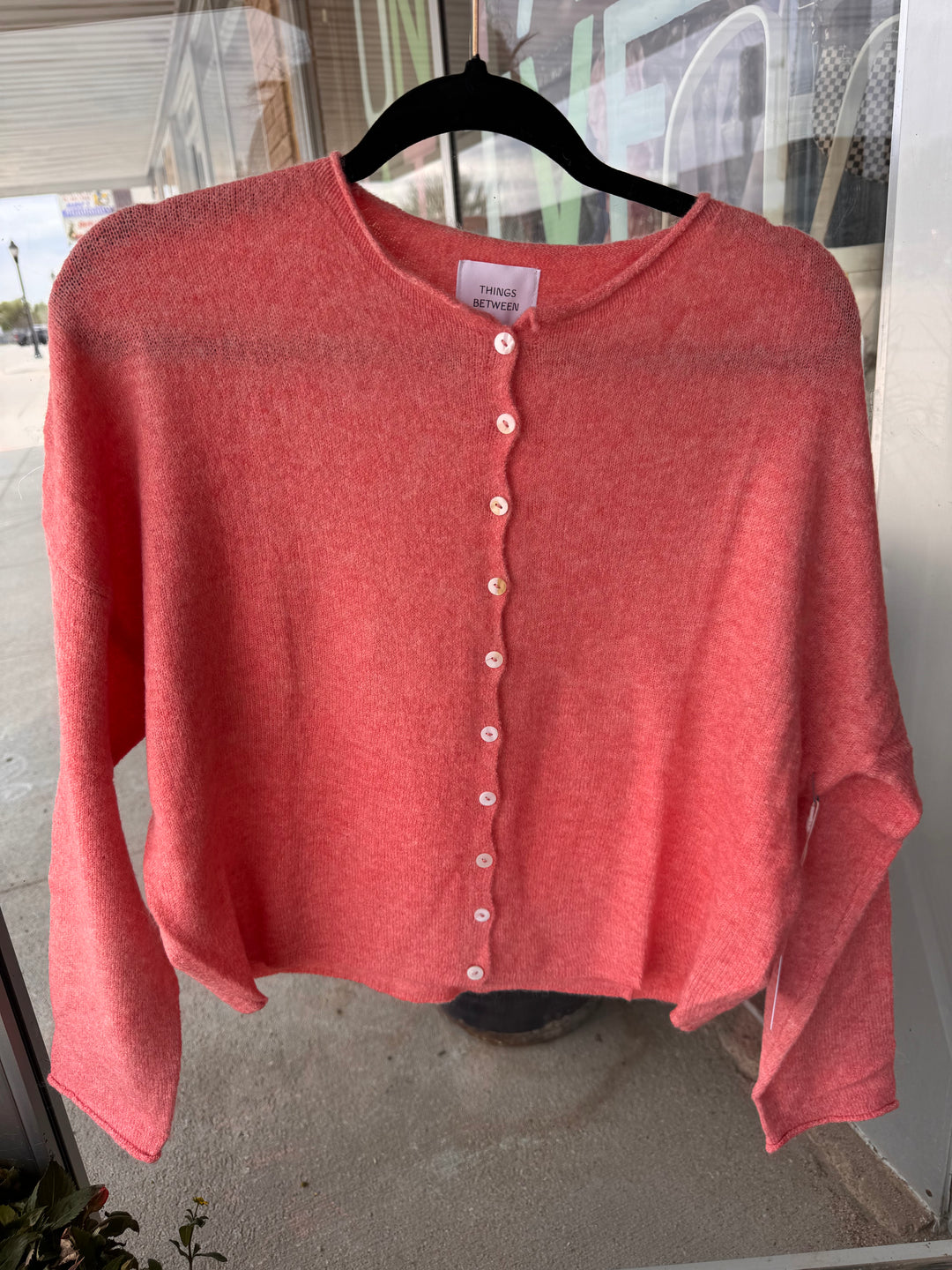 Peach Piper Cardigan
