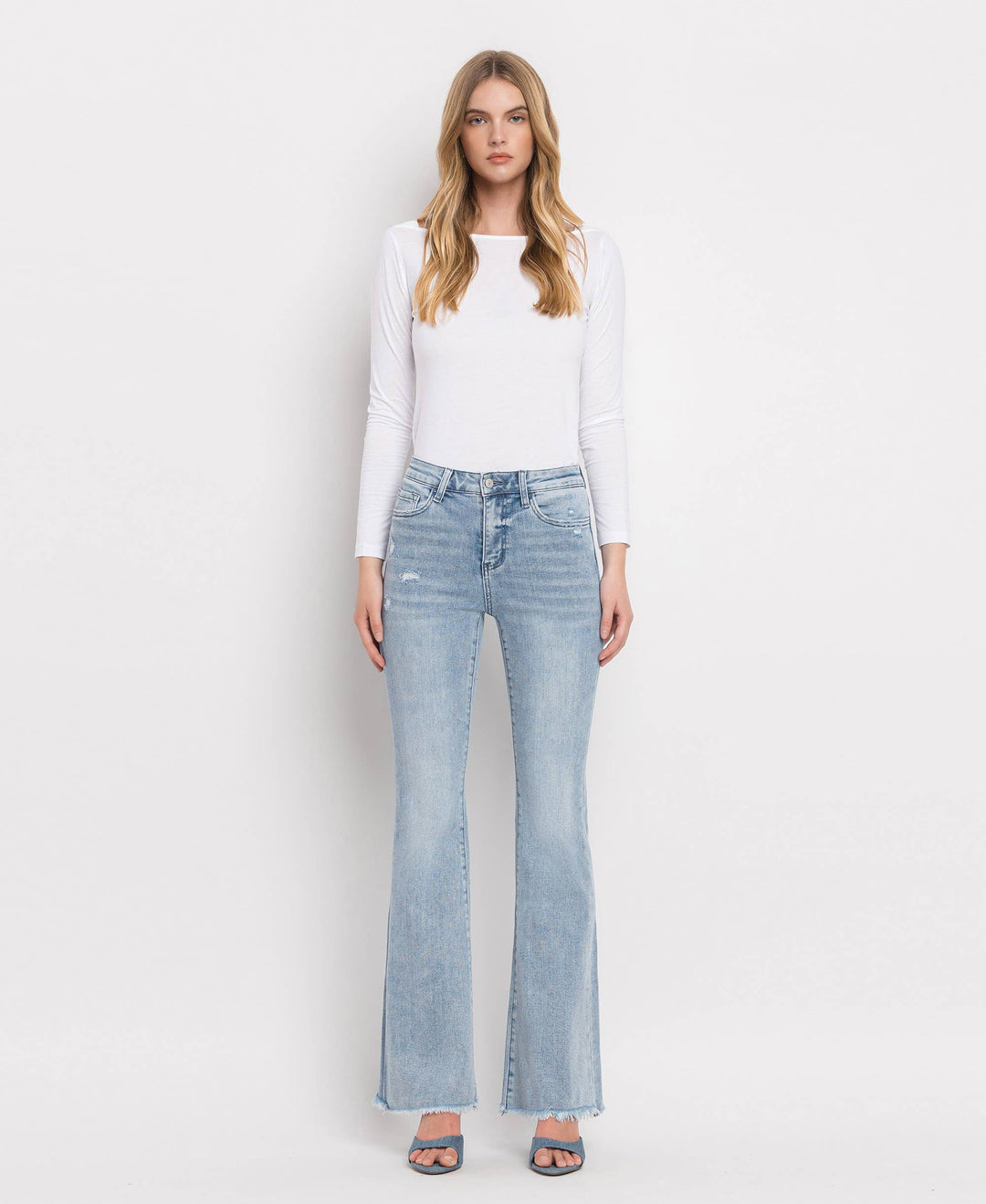 Claire High Rise Classic Flare Jeans