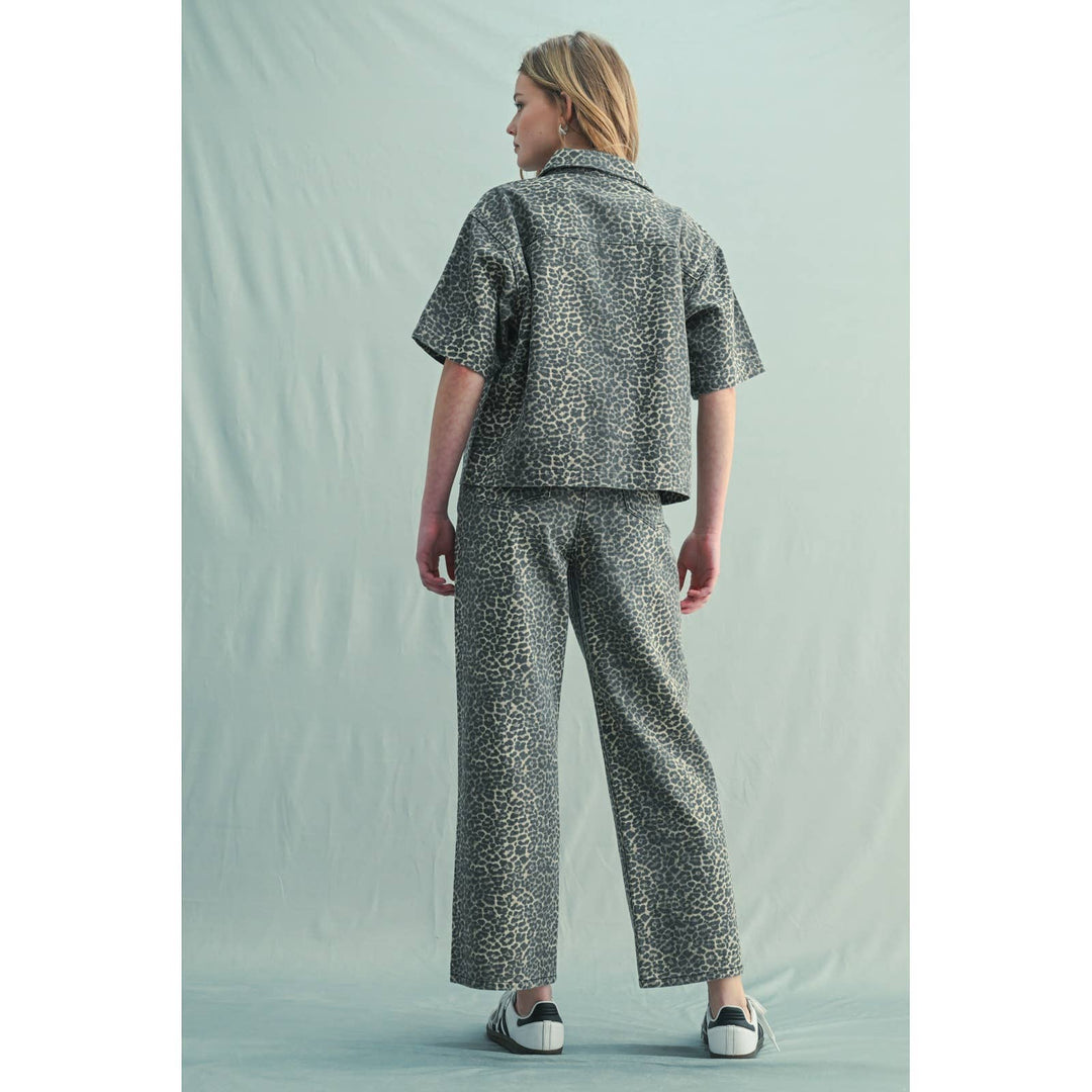 Eliza thornberry leopard top