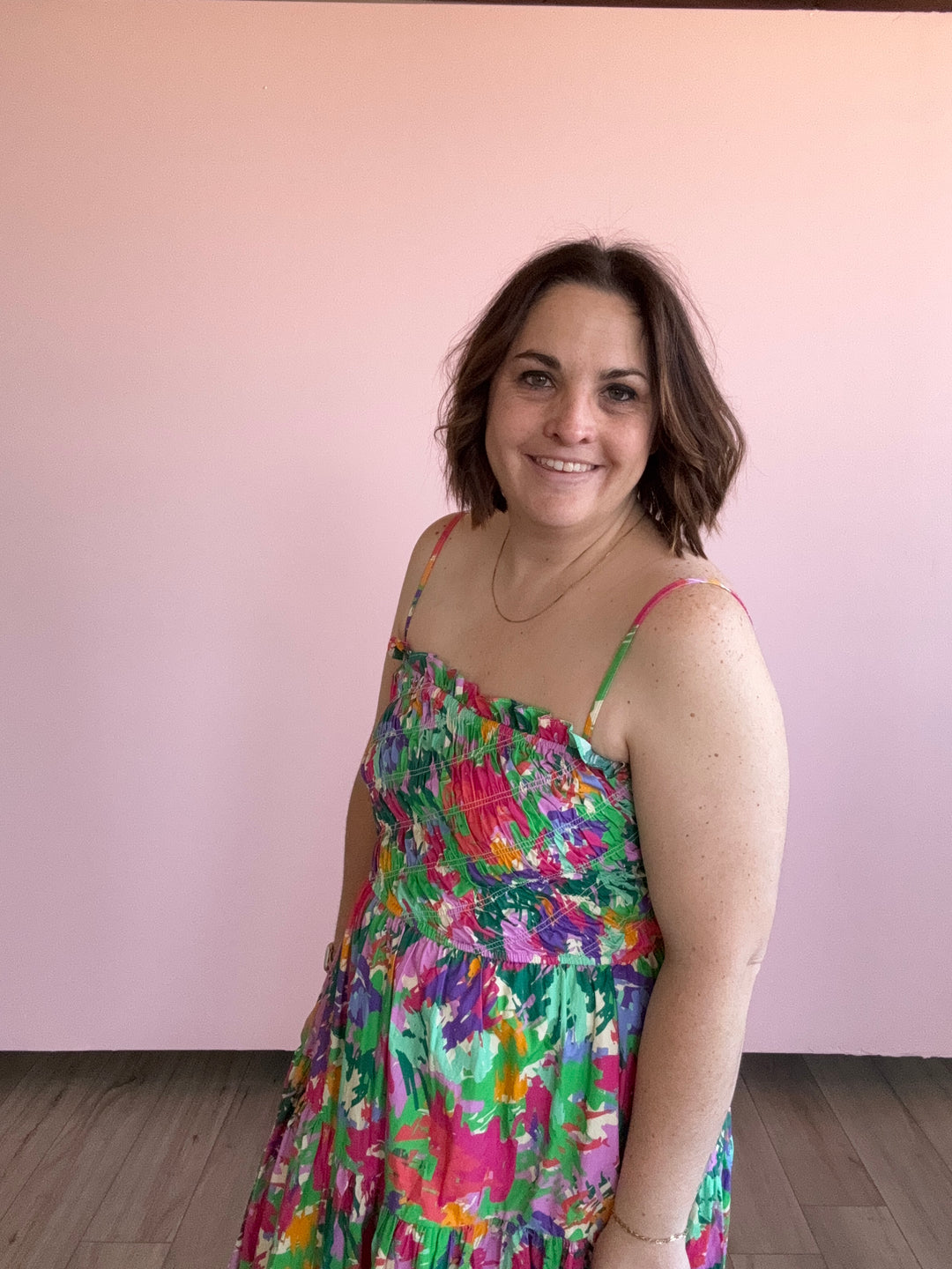 Garden Time Poplin dress