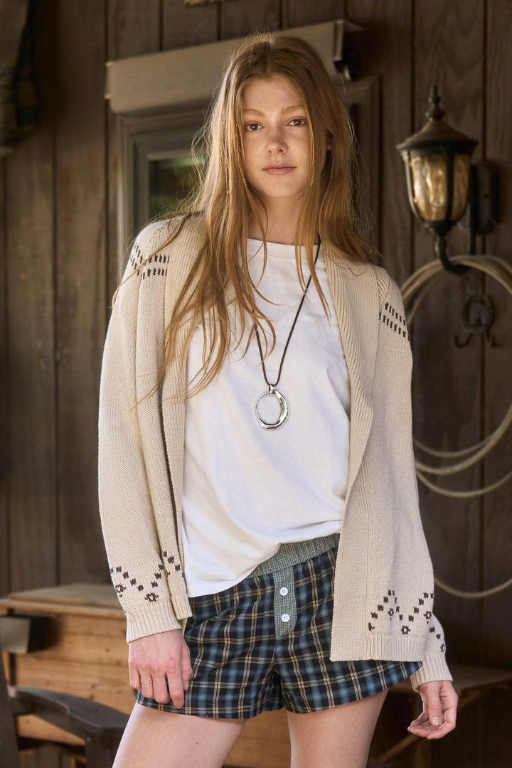 Jacqueline Horse Shawl Cardigan