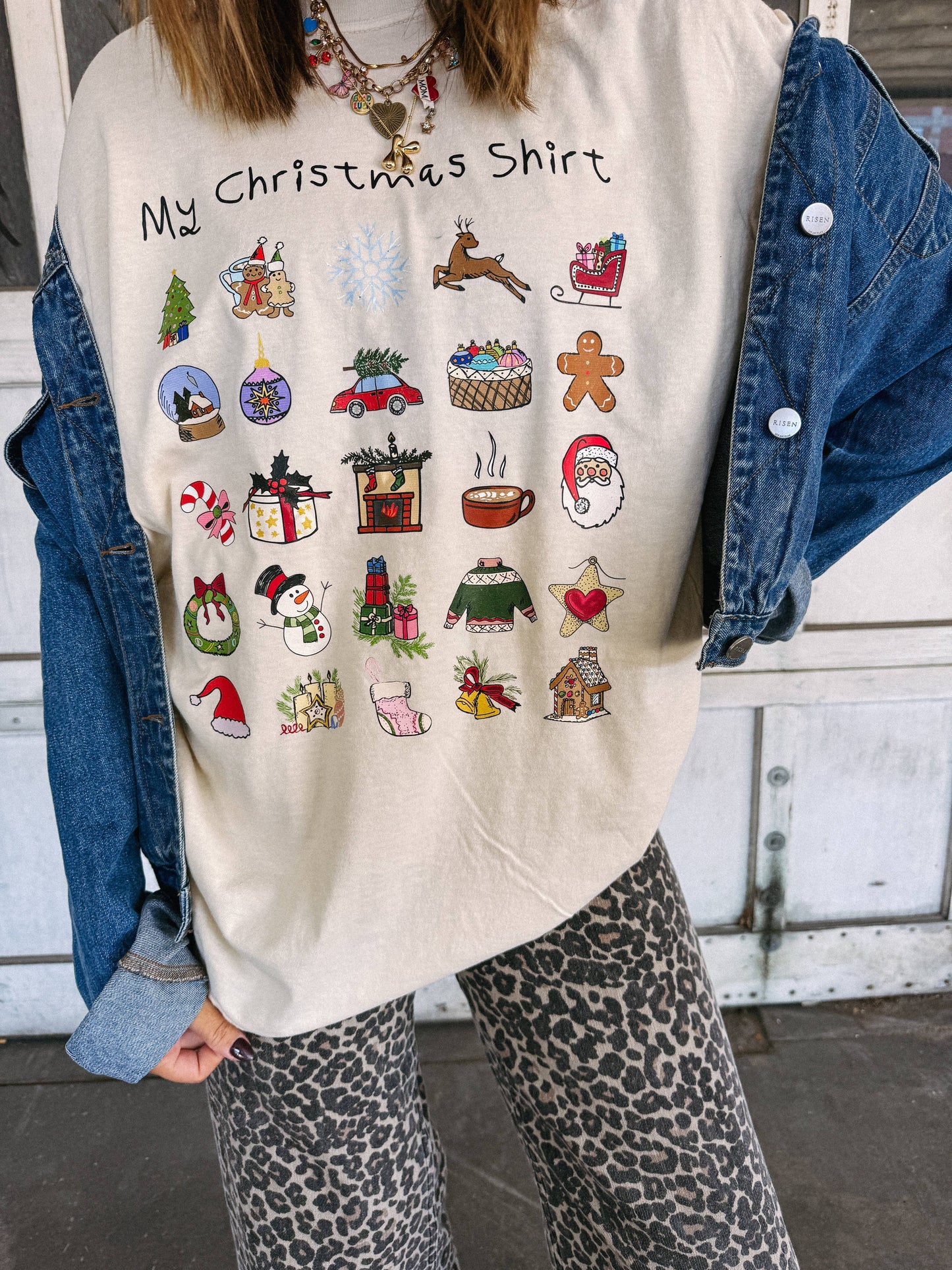 My christmas shirt graphic tee: M