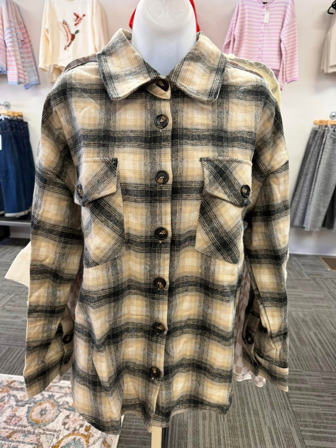 Creamer Plaid Jacket