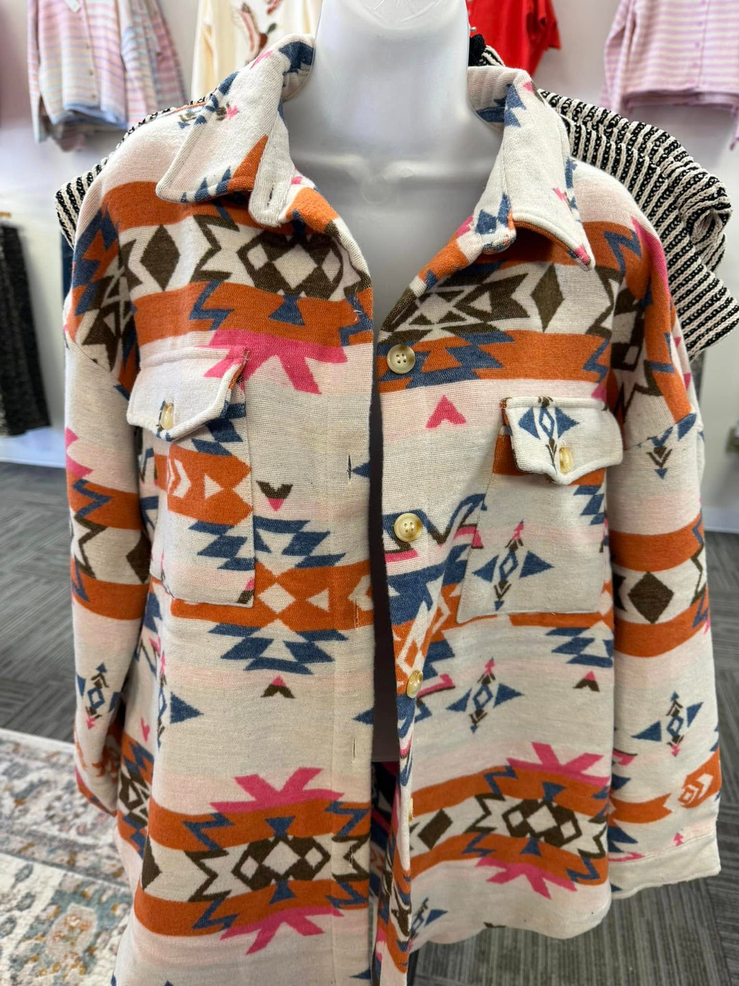 Pink Aztec Jacket