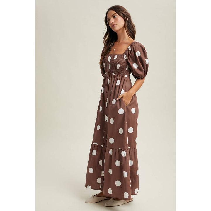 Choco Dot Dress