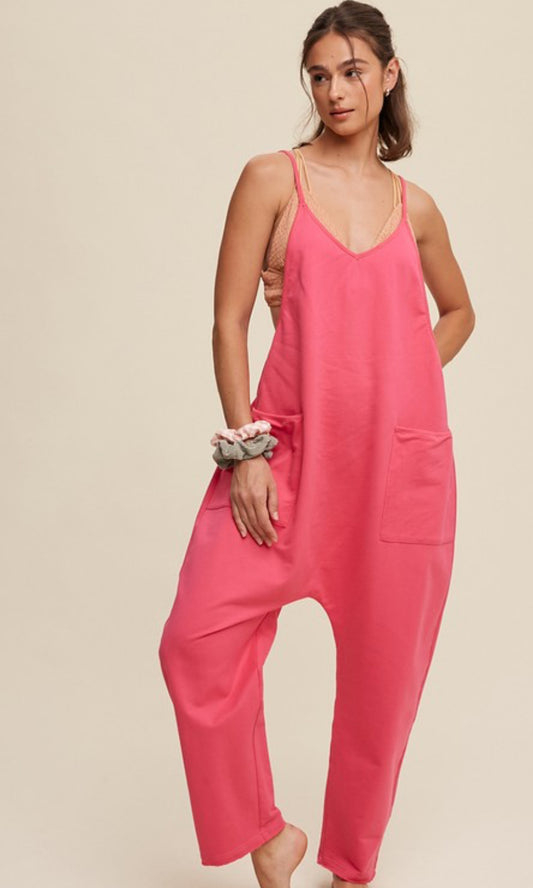Hot to trot jumpsuit