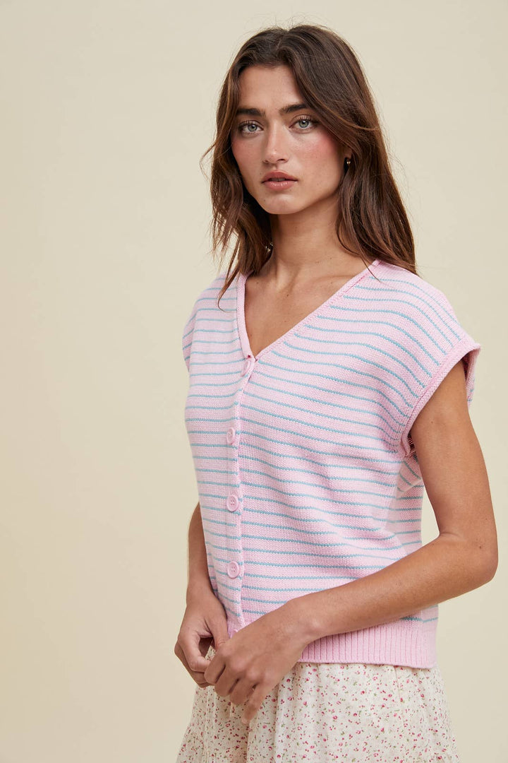 LUCY STRIPED SWEATER