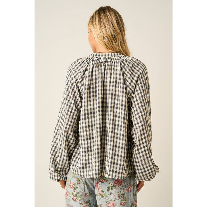 Bentley Gingham Blouse