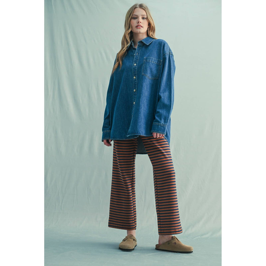 Demi Denim Button Up shirt