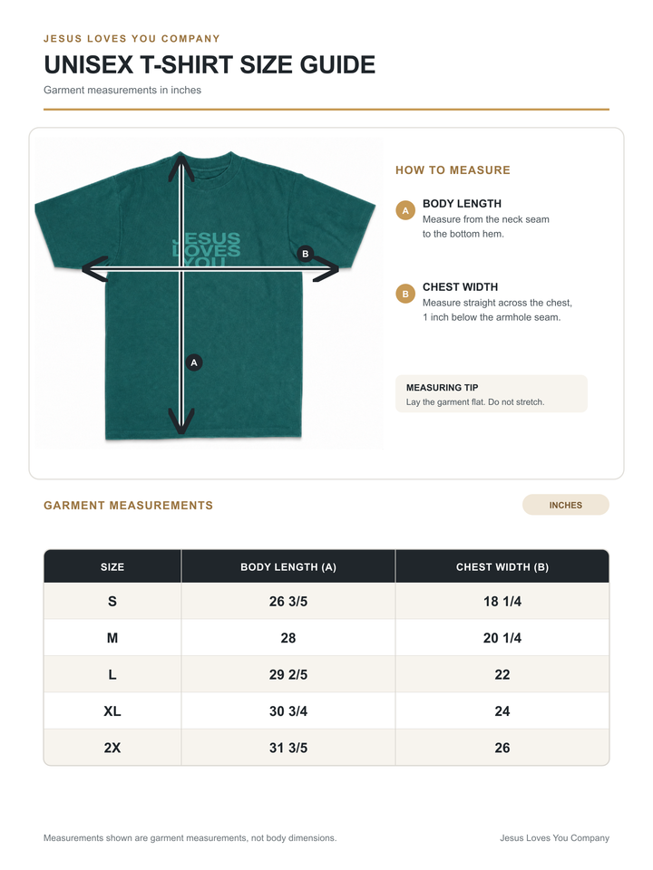 Jesus Loves You Tee|| Pacific Harbor