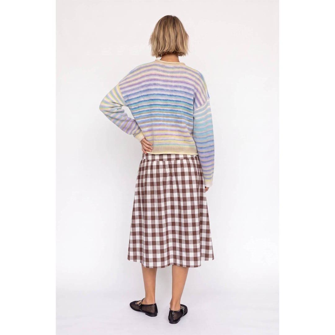 Judy Multi color button up cardigan