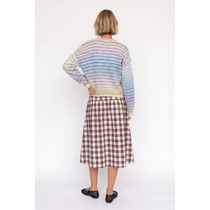 Judy Multi color button up cardigan