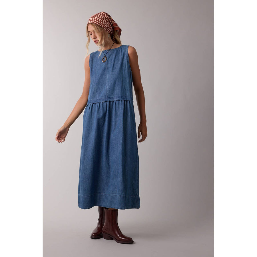 Gloria Denim dress – Onyx Native