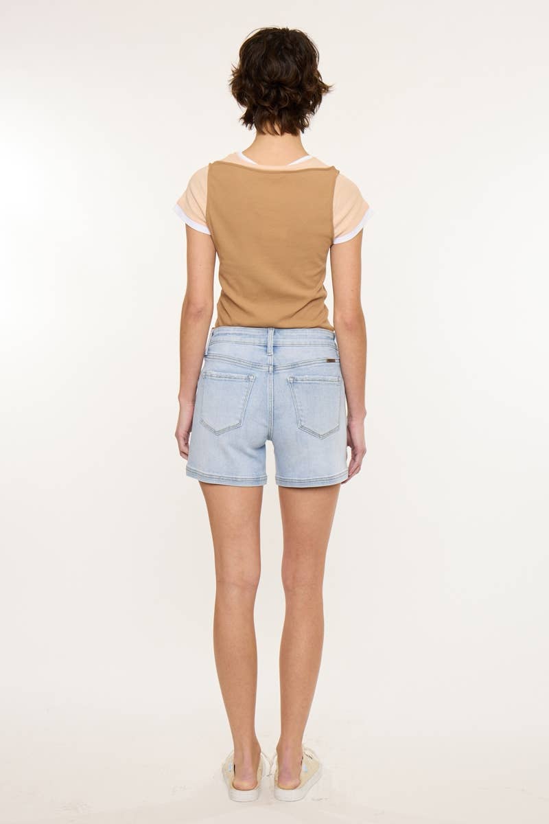 Cosmic mid rise denim short