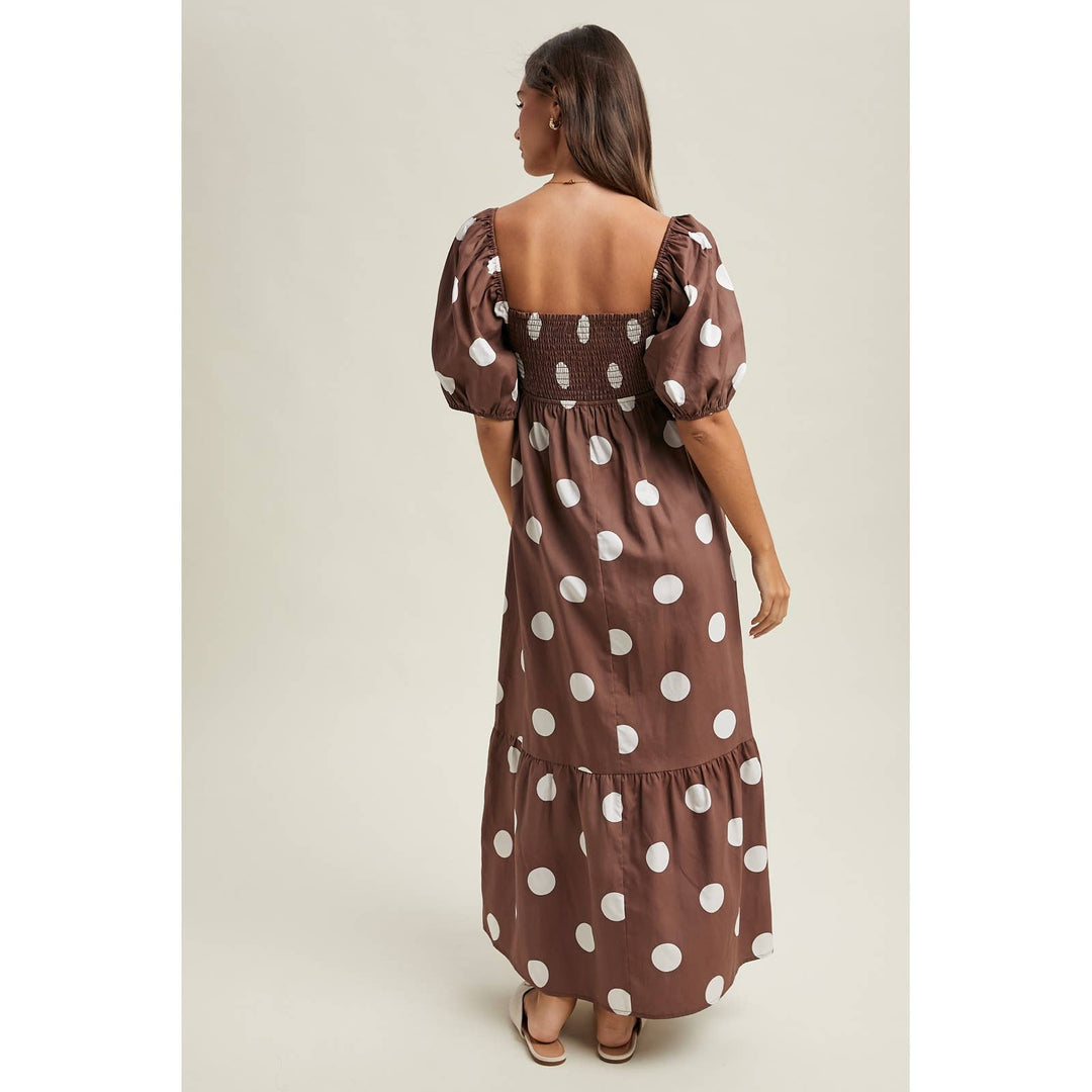 Choco Dot Dress