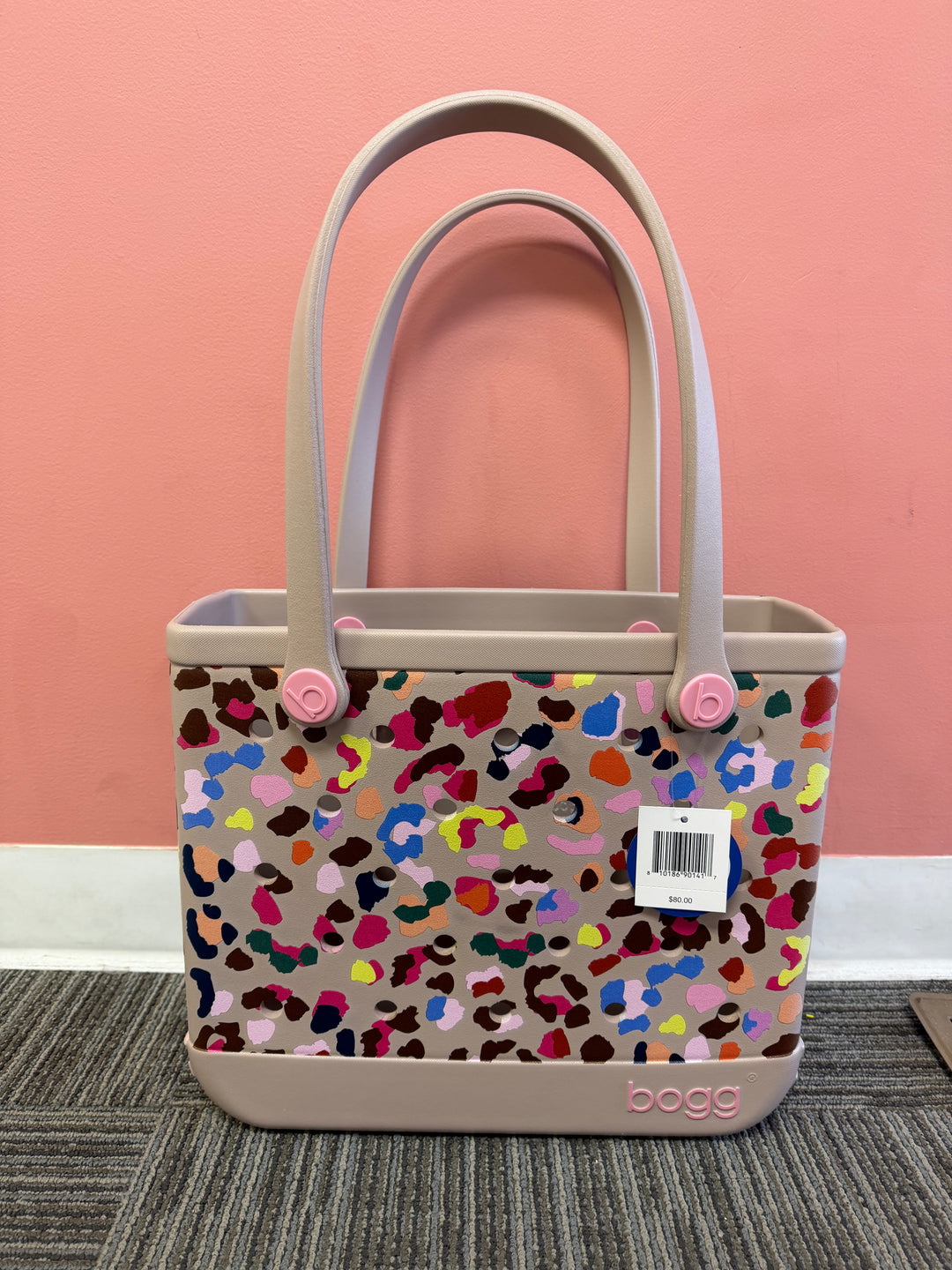 Baby bogg- multicolored leopard