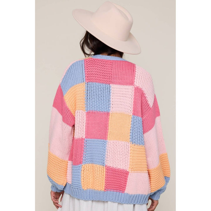 Colorblock quinn cardi