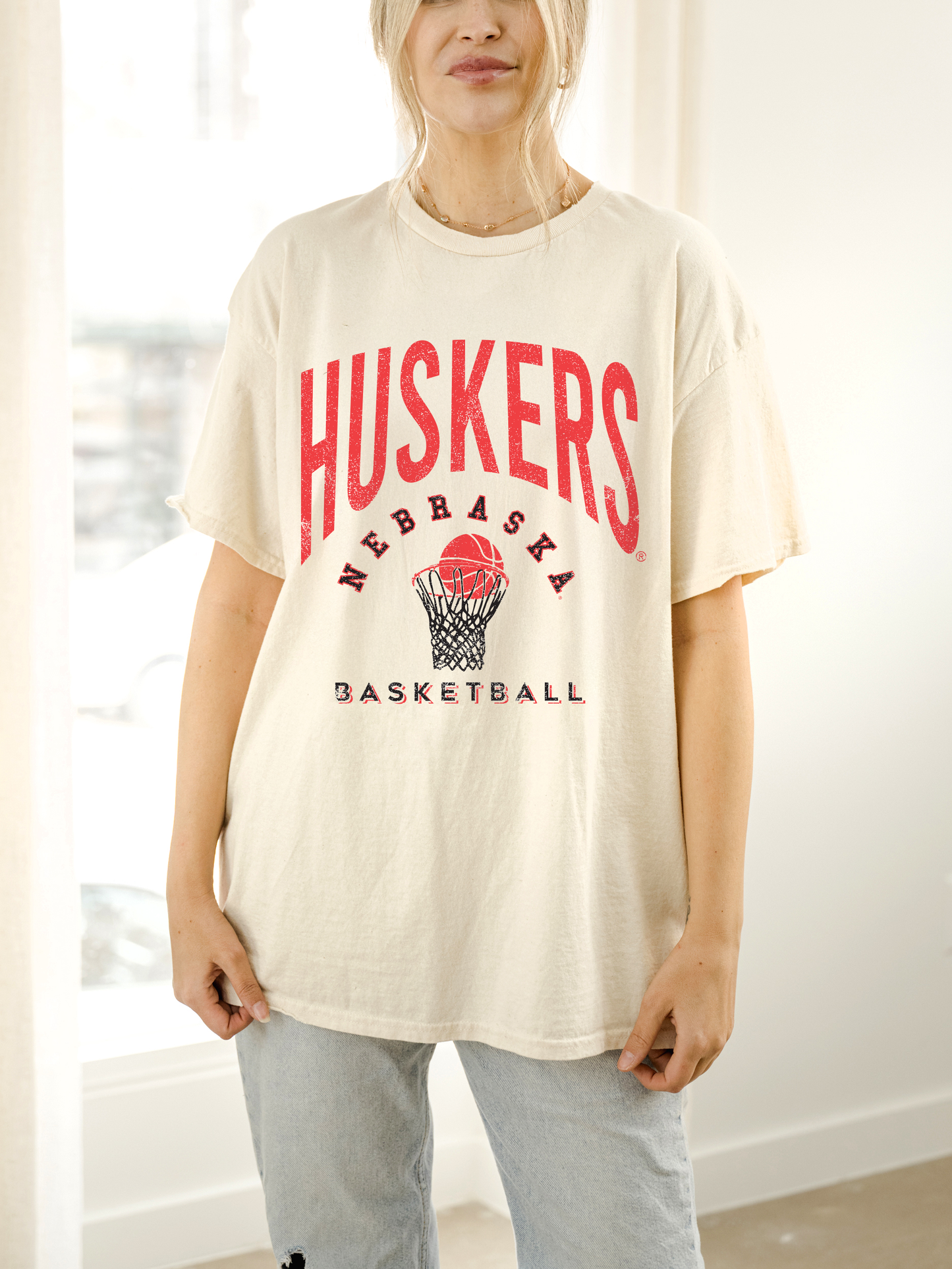 Nebraska Huskers Basketball tee