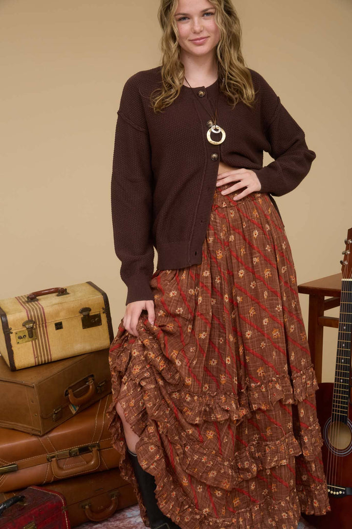 Chocolate Point Cardigan
