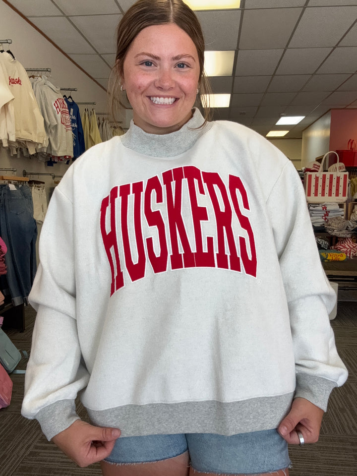Nebraska Huskers Reversible Mock Neck