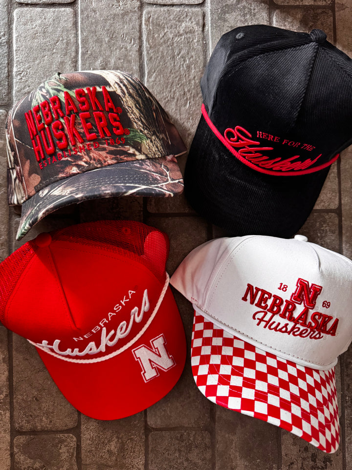 Corderd Nebraska Suzuki scribble hat