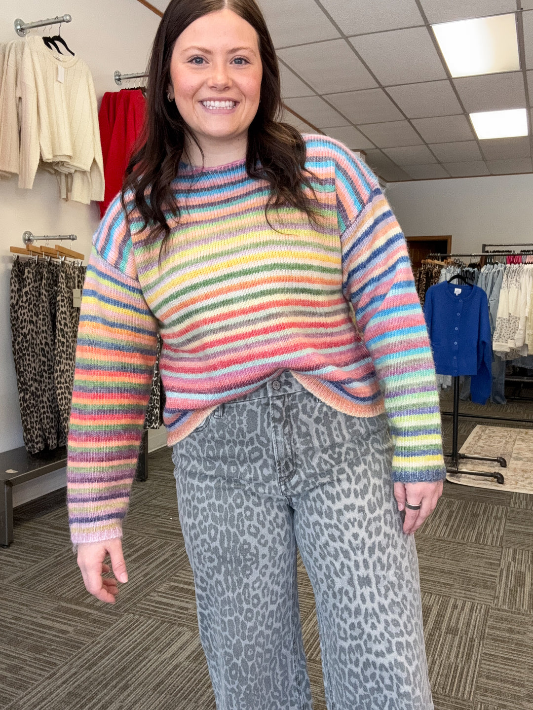 Judy Rainbow Sweater