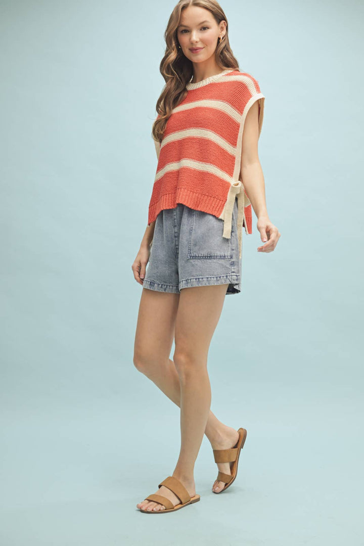 Papaya Sweater Vest