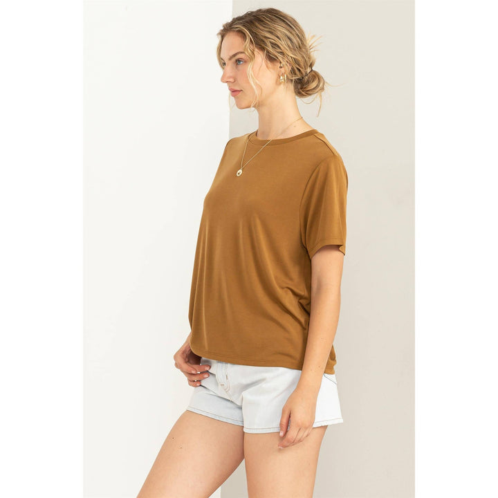 EFFORTLESSLY COOL SHORT SLEEVE TOP