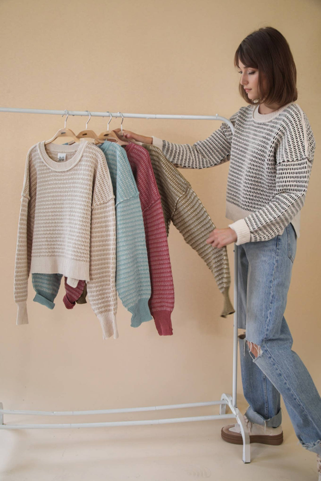 Molly Mauve two tone