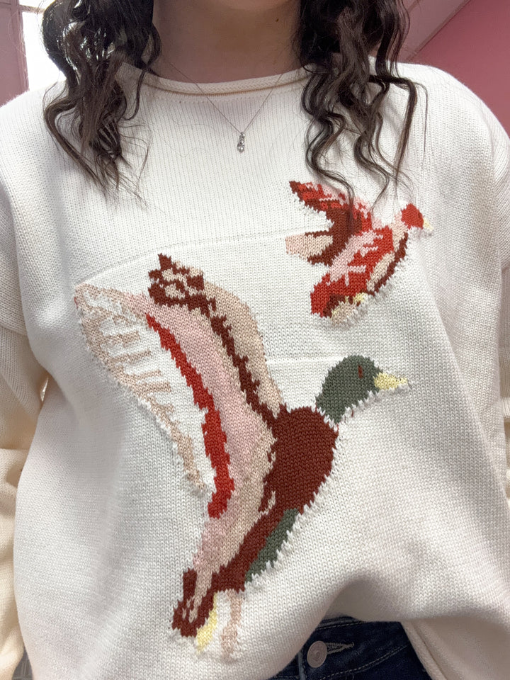 Flying Duck duo sweater