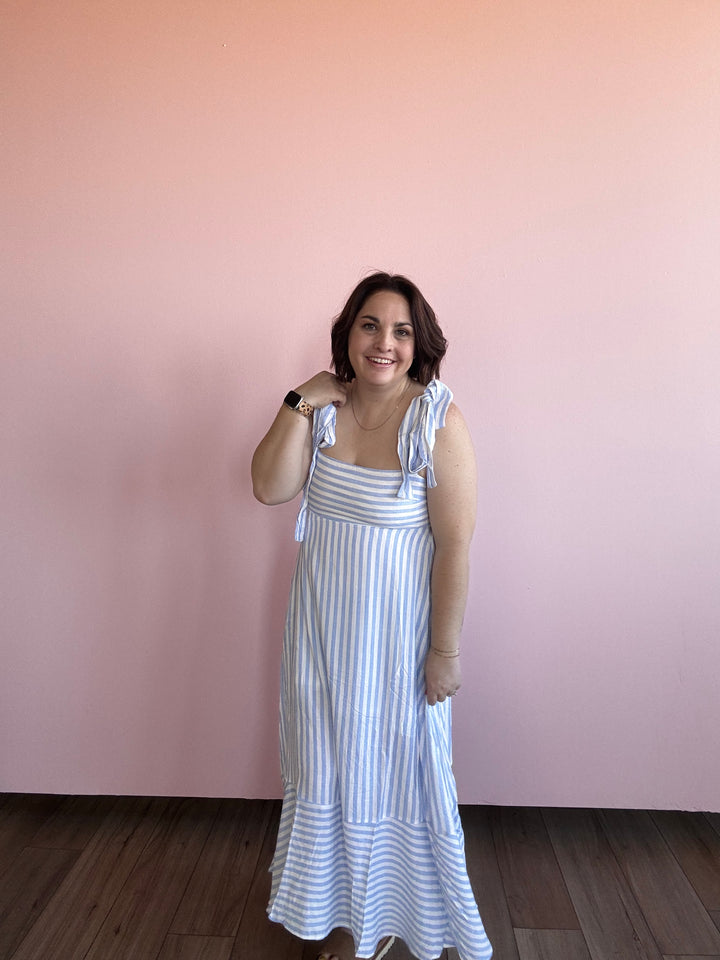 Sail away striped dress