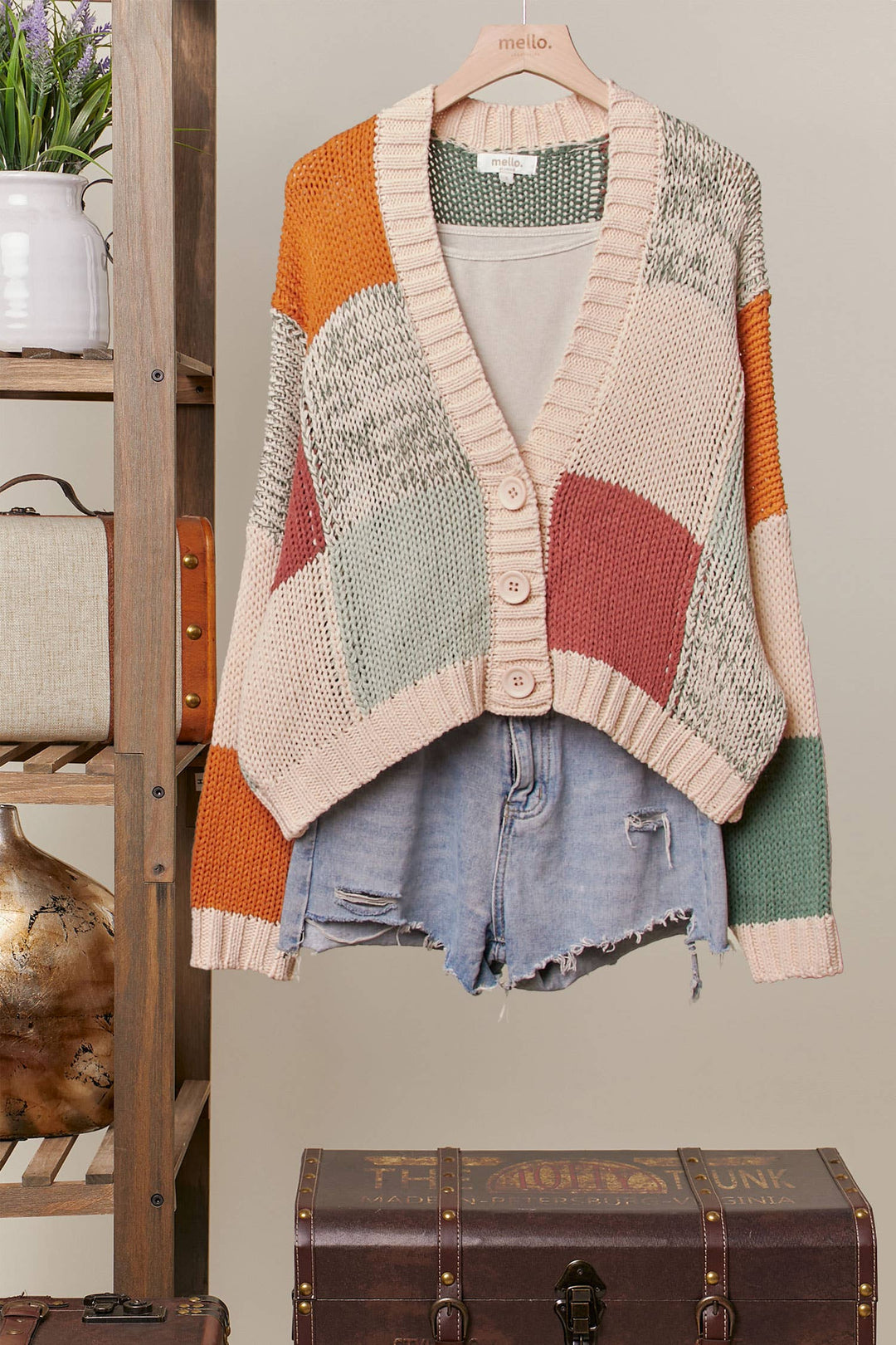 Madi Color crochet cardigan