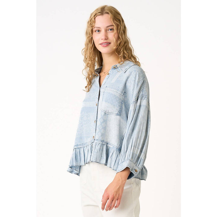 Paisley Anne Chambray top