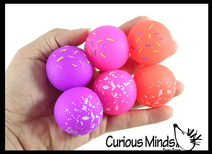 1 Nee-Doh Donut Holes Teenie Tiny Nee-Doh 6 Pack Soft Doh Fi